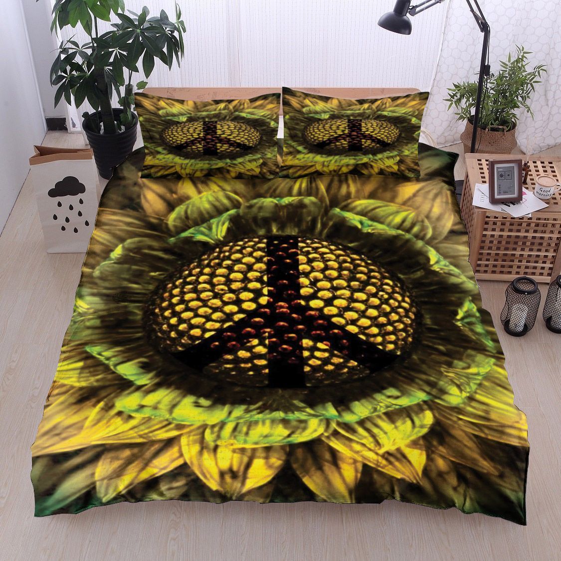 Hippie Sunflower Bedding Set