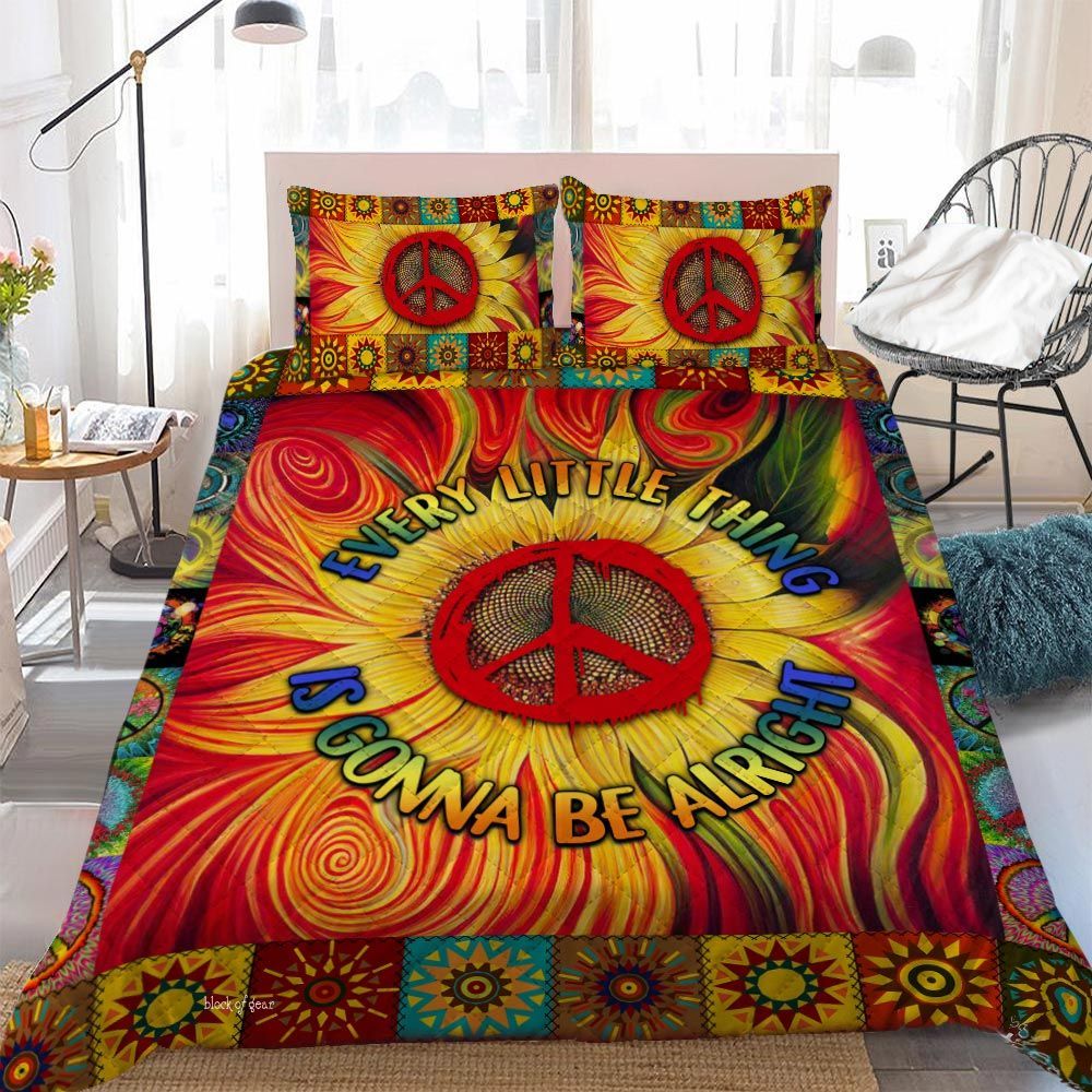 Hippie Sunflower Bedding Set