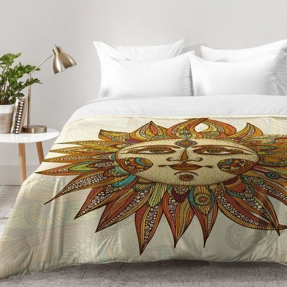Hippie Sunflower Bedding Set