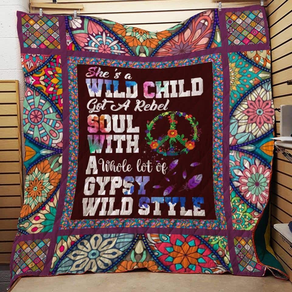 Hippie Sunflower In House Quilt Blanket DHC3112771TD