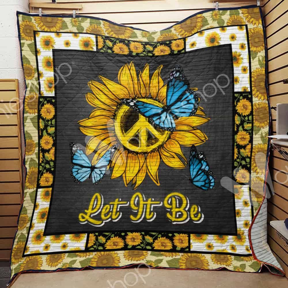Hippie Sunflower Quilt Blanket DHC03021468TD