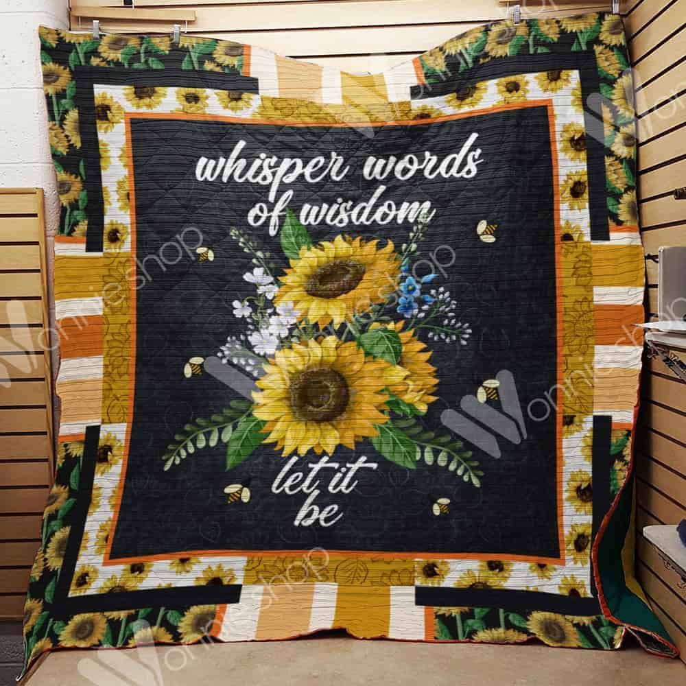 Hippie Sunflower Quilt Blanket DHC11021049TD