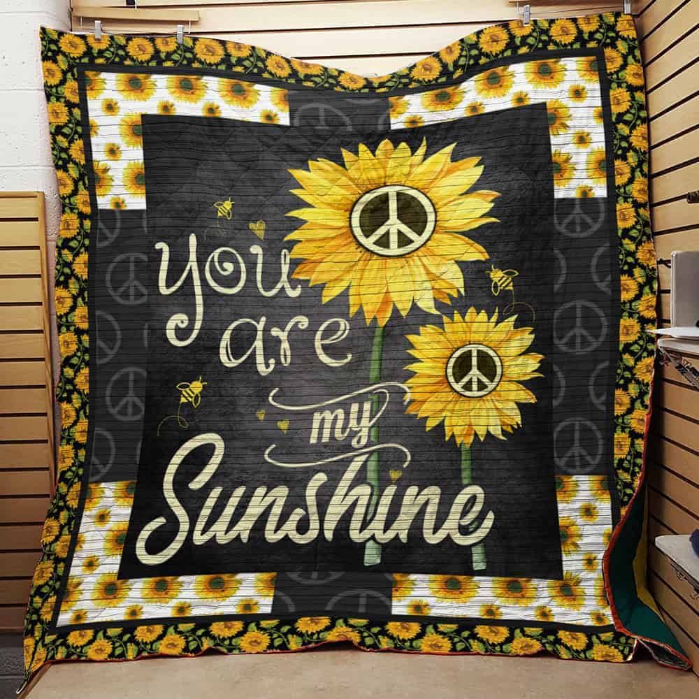 Hippie Sunflower Quilt Blanket DHC11021093TD