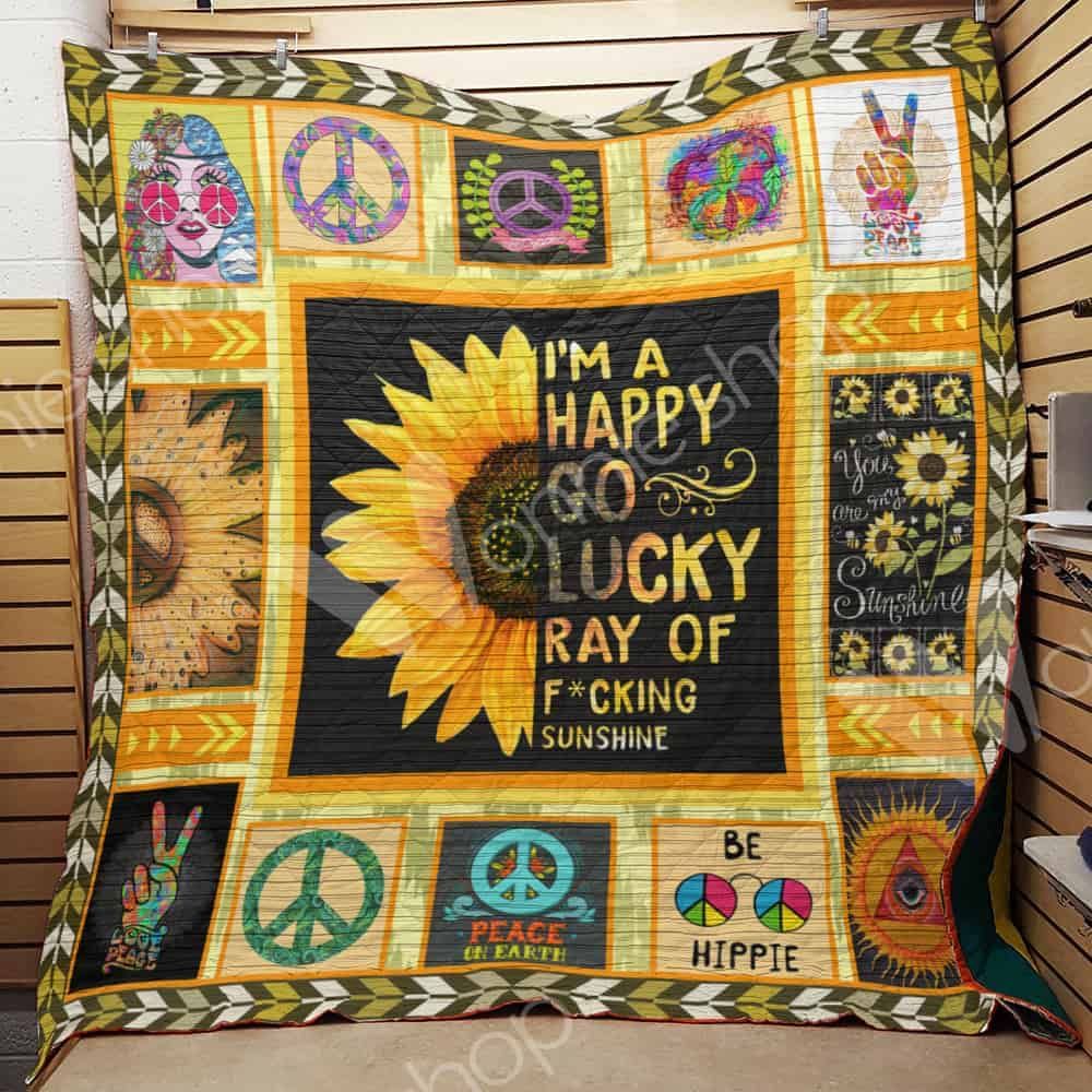 Hippie Sunflower Quilt Blanket DHC1102731TD