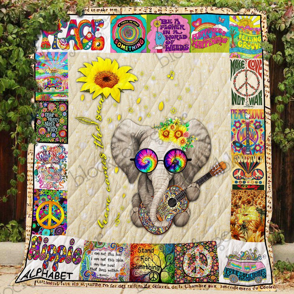 Hippie Swalla Swalla Quilt Blanket DHC020120326TD