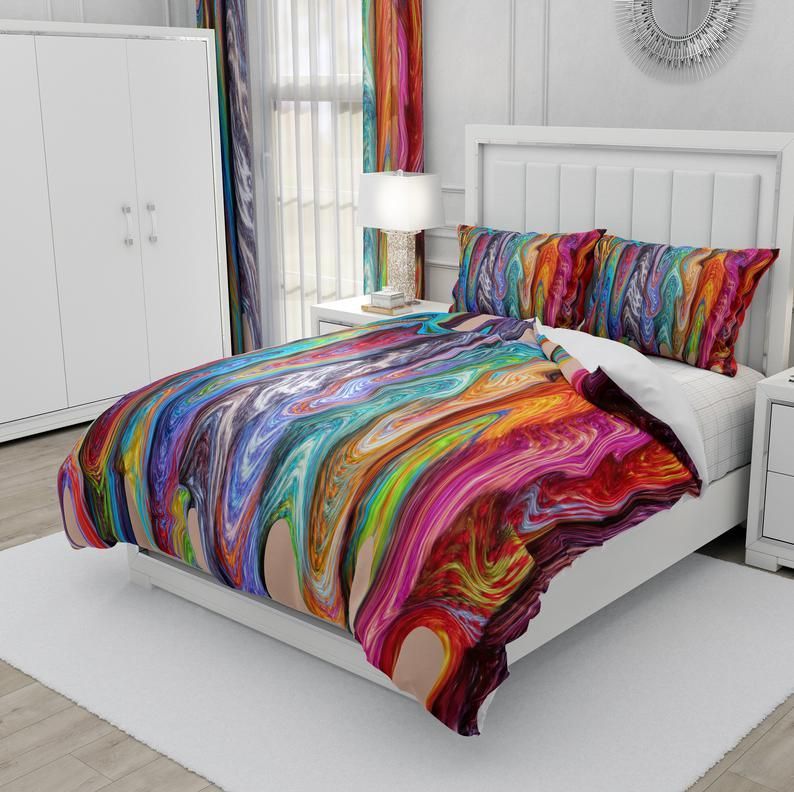 Hippie Swirls Bedding Set