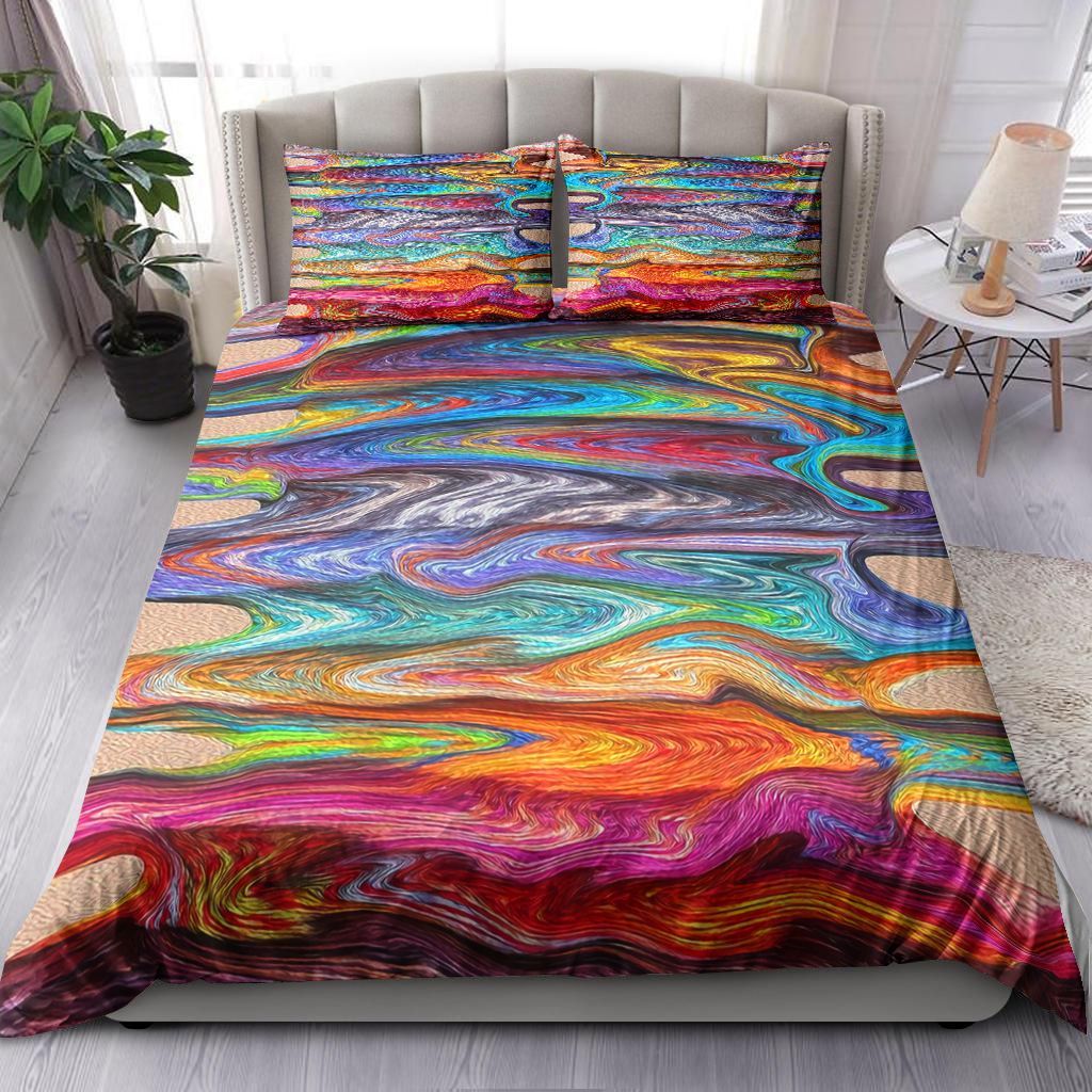 Hippie Swirls Boho Bedding Set
