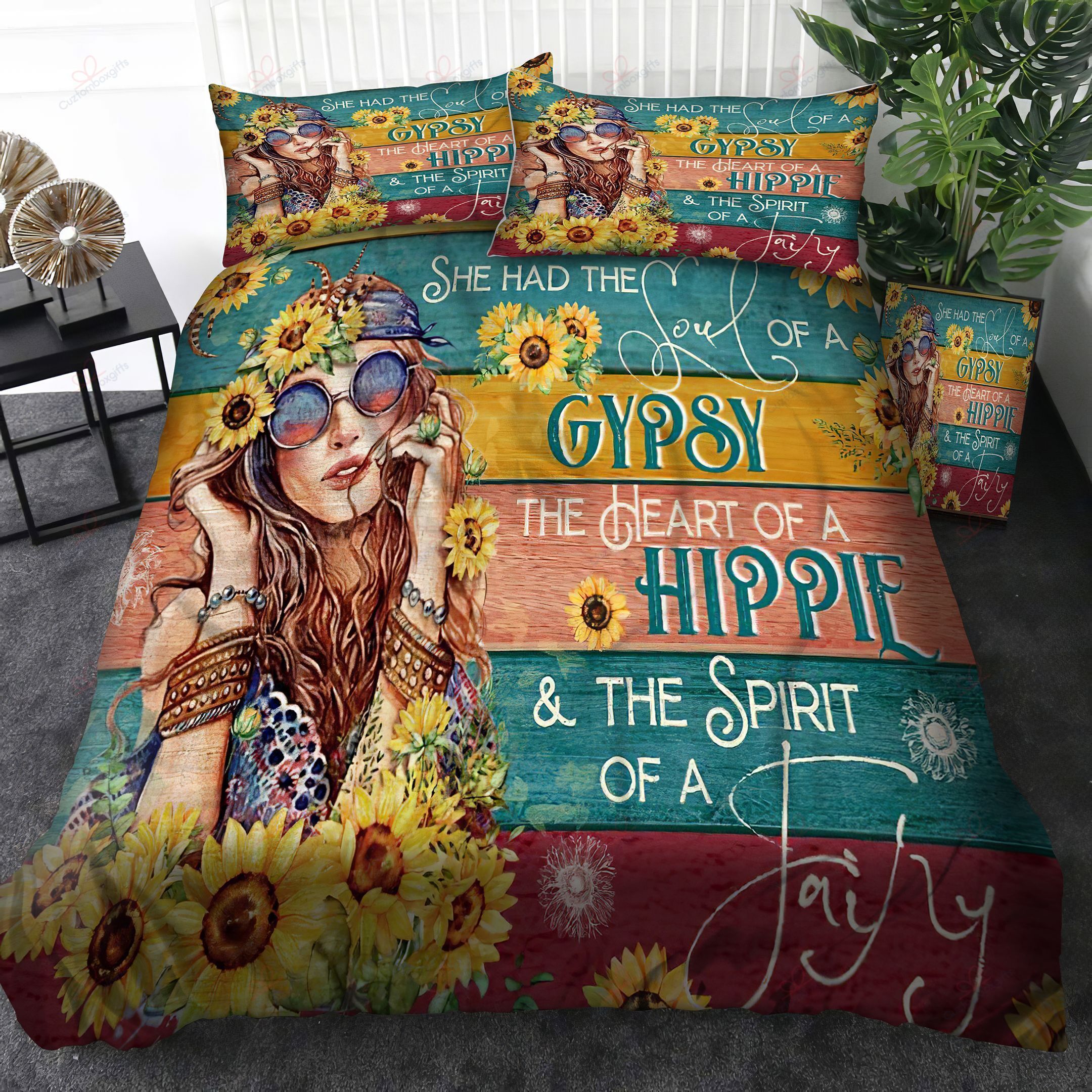 Hippie Bedding Set