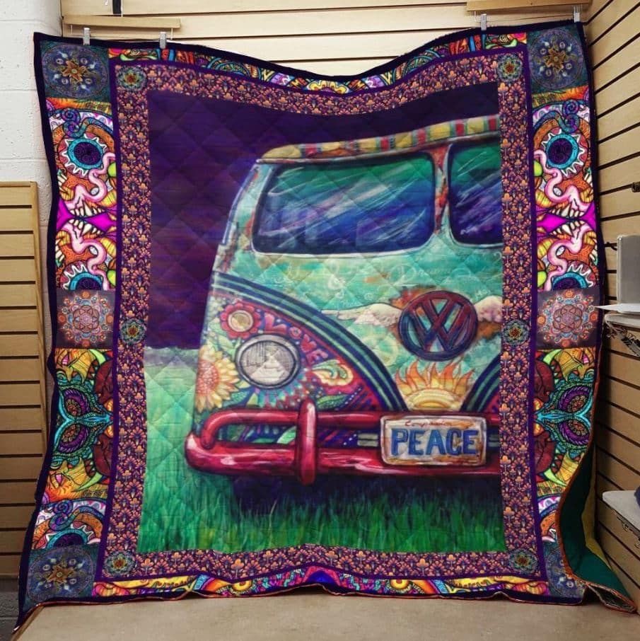 Hippie The Colorful Journey Quilt Blanket Dhc04011944Dd