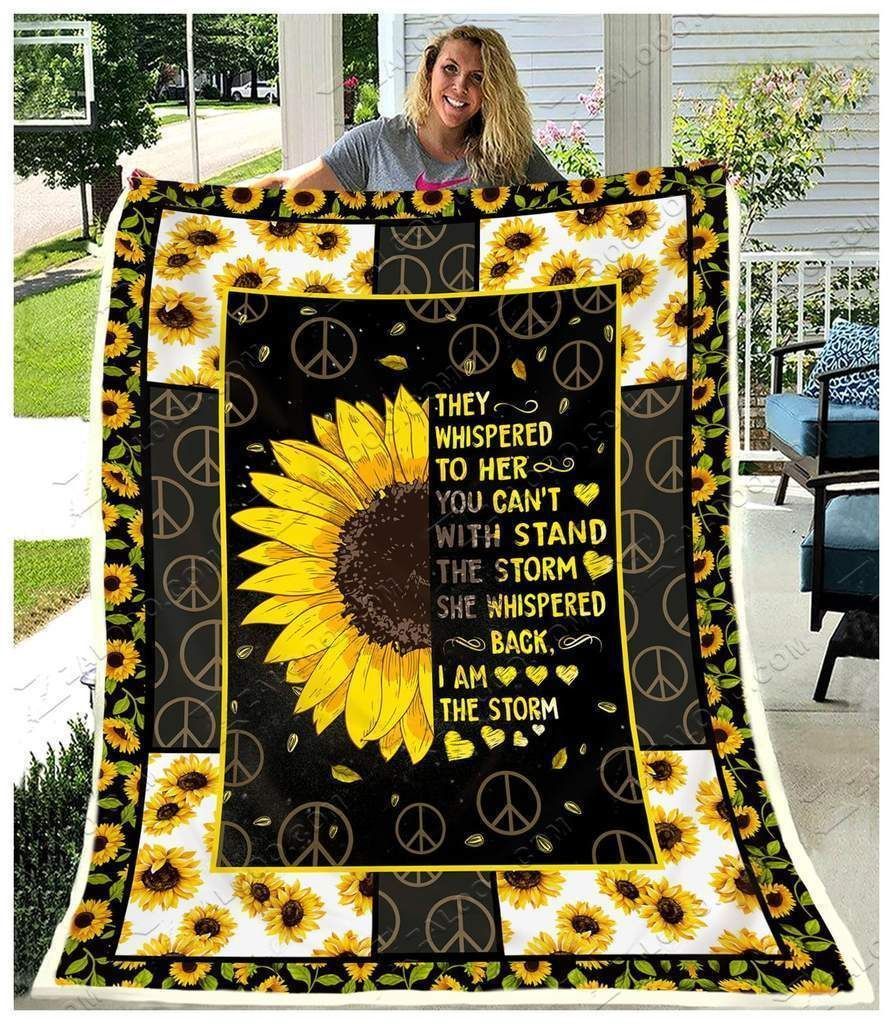 Hippie They Whispered Sherpa Fleece Blanket