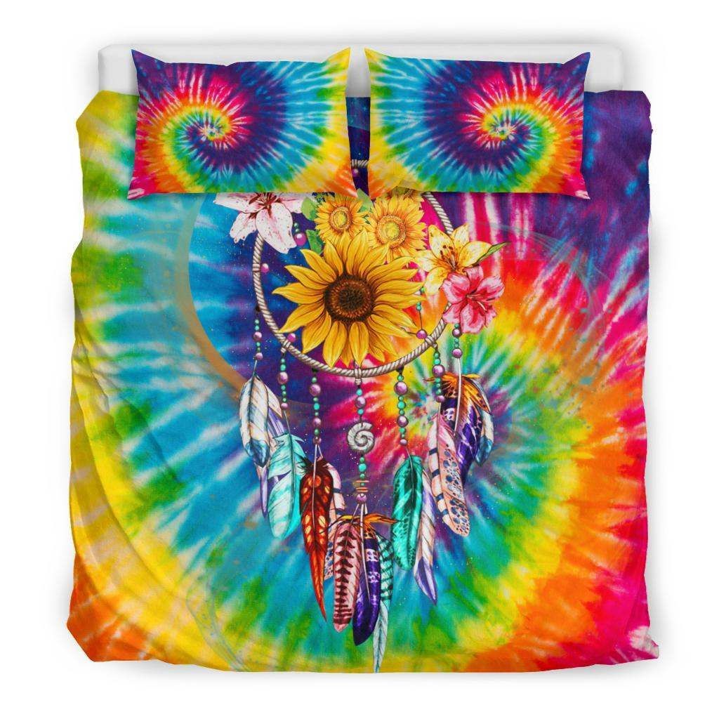 Hippie Tie Dye Bedding Set