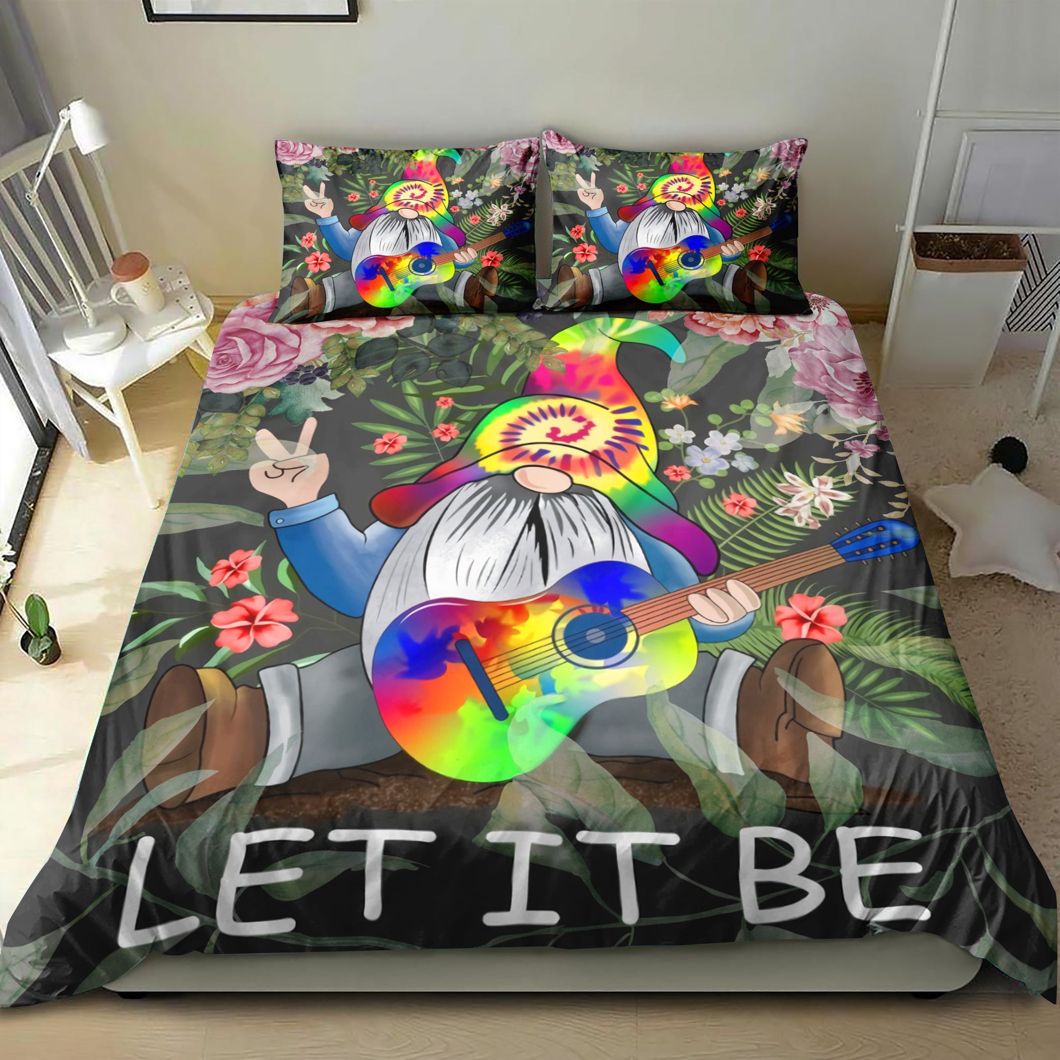 Hippie Tie Dye Bedding Set