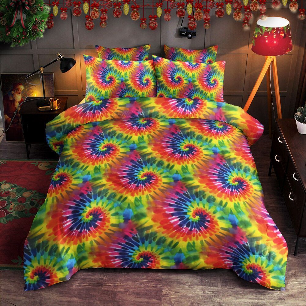 Hippie Tie Dye Bedding Set