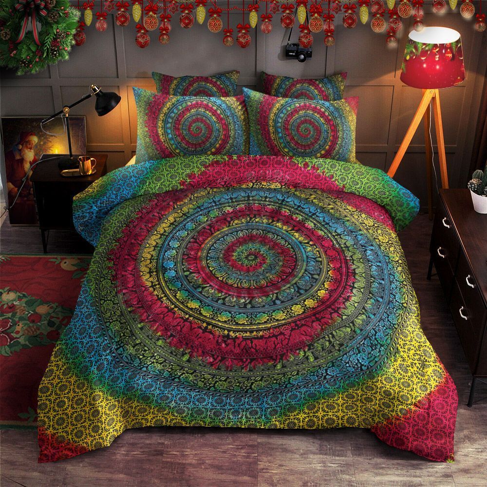 Hippie Tie Dye Bedding Set