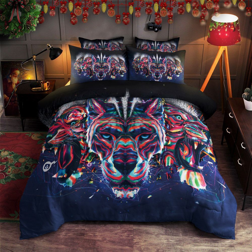 Hippie Tiger Bedding Set