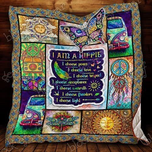 Hippie Trip CL19100404MDQ Quilt Blanket