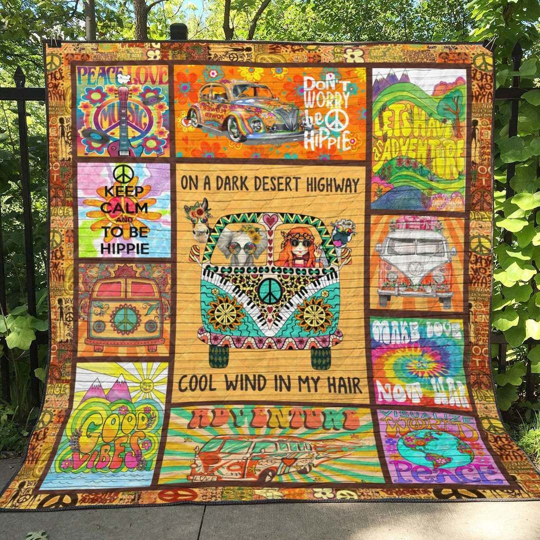 Hippie TU010802C TBG Quilt Blanket