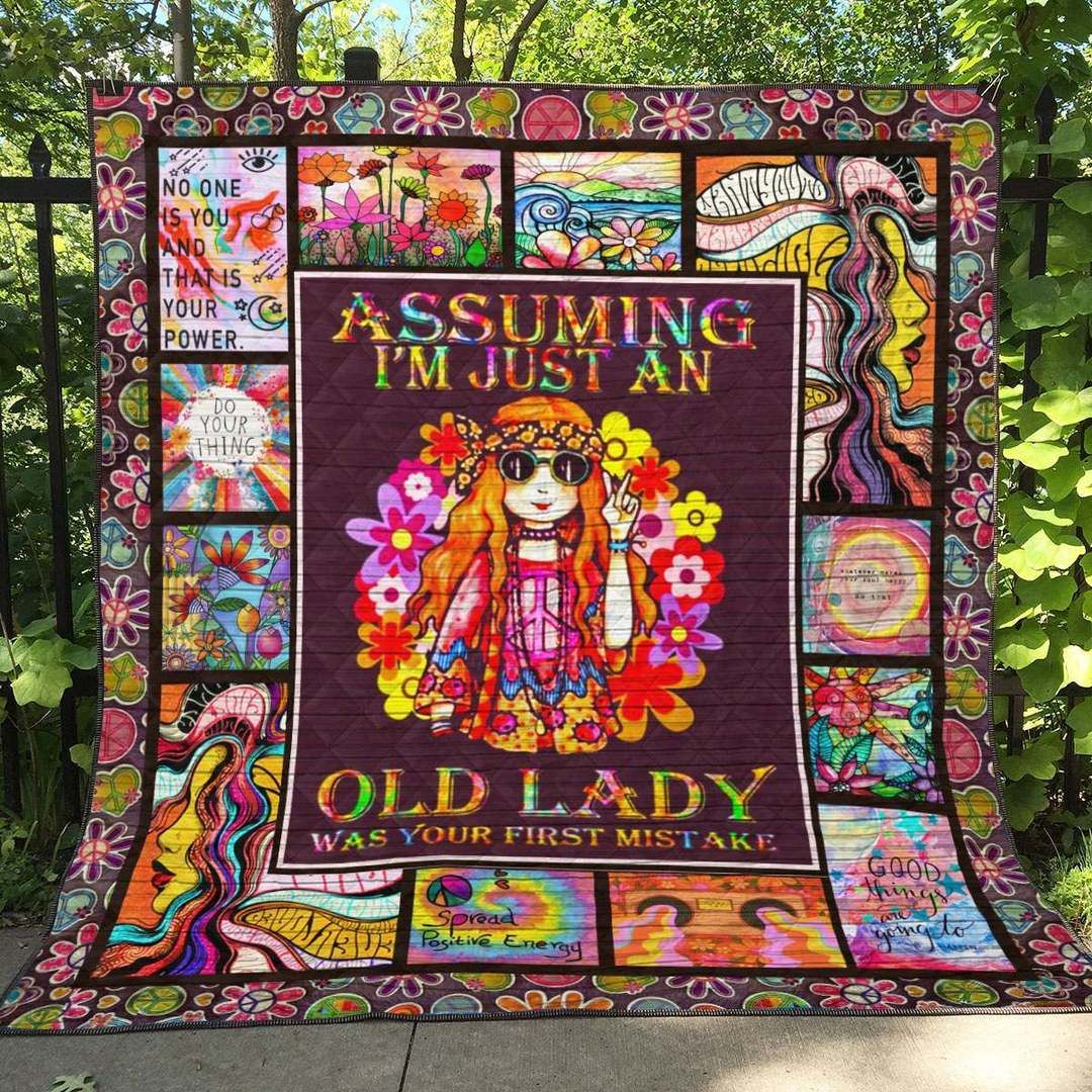 Hippie TU010804C TBG Quilt Blanket