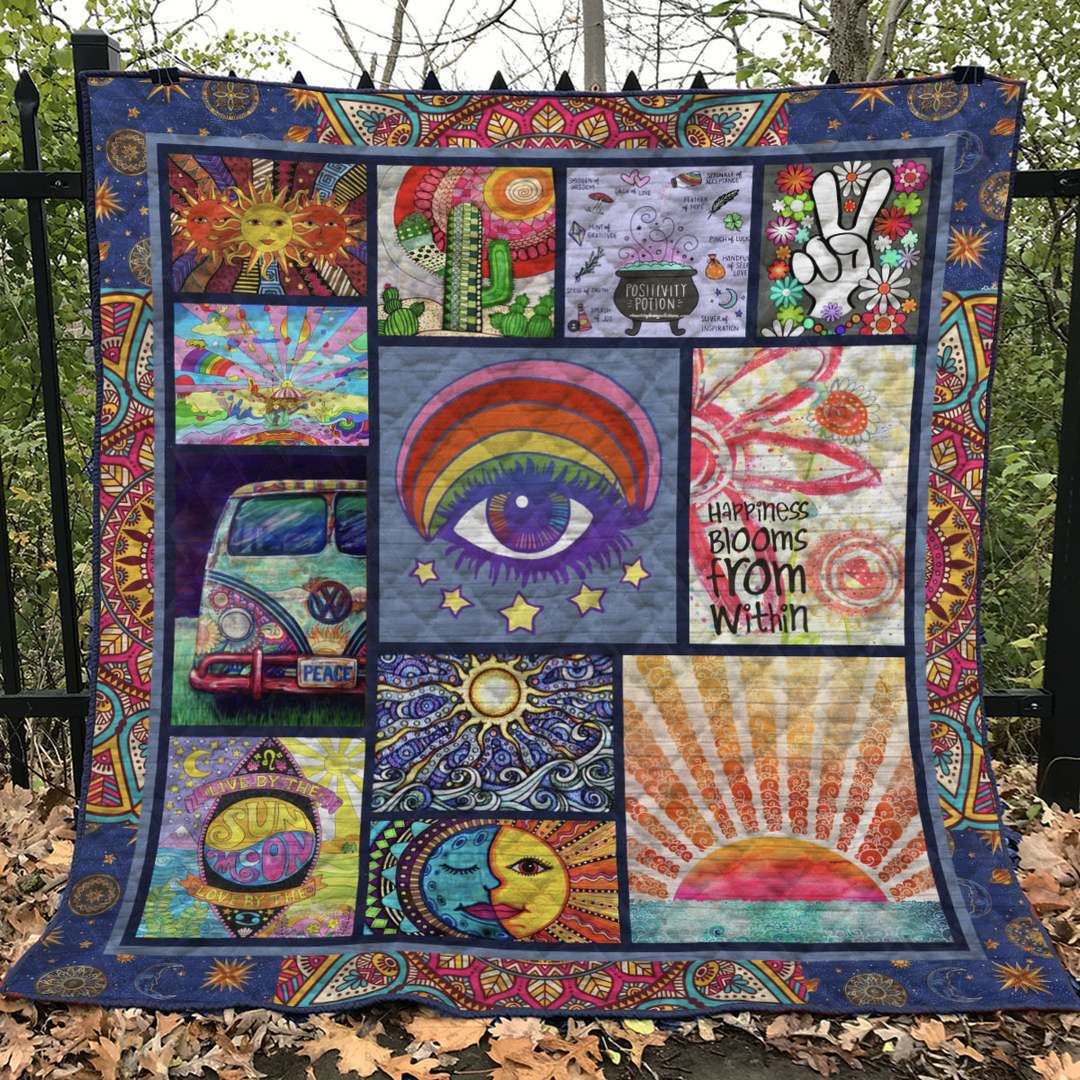 Hippie TU090703A TBG Quilt Blanket