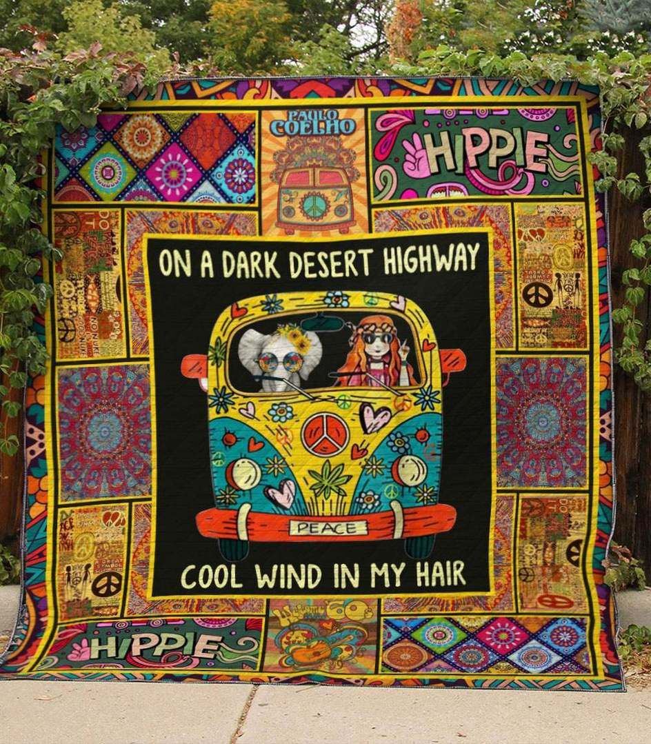 Hippie TU160702A TBG Quilt Blanket