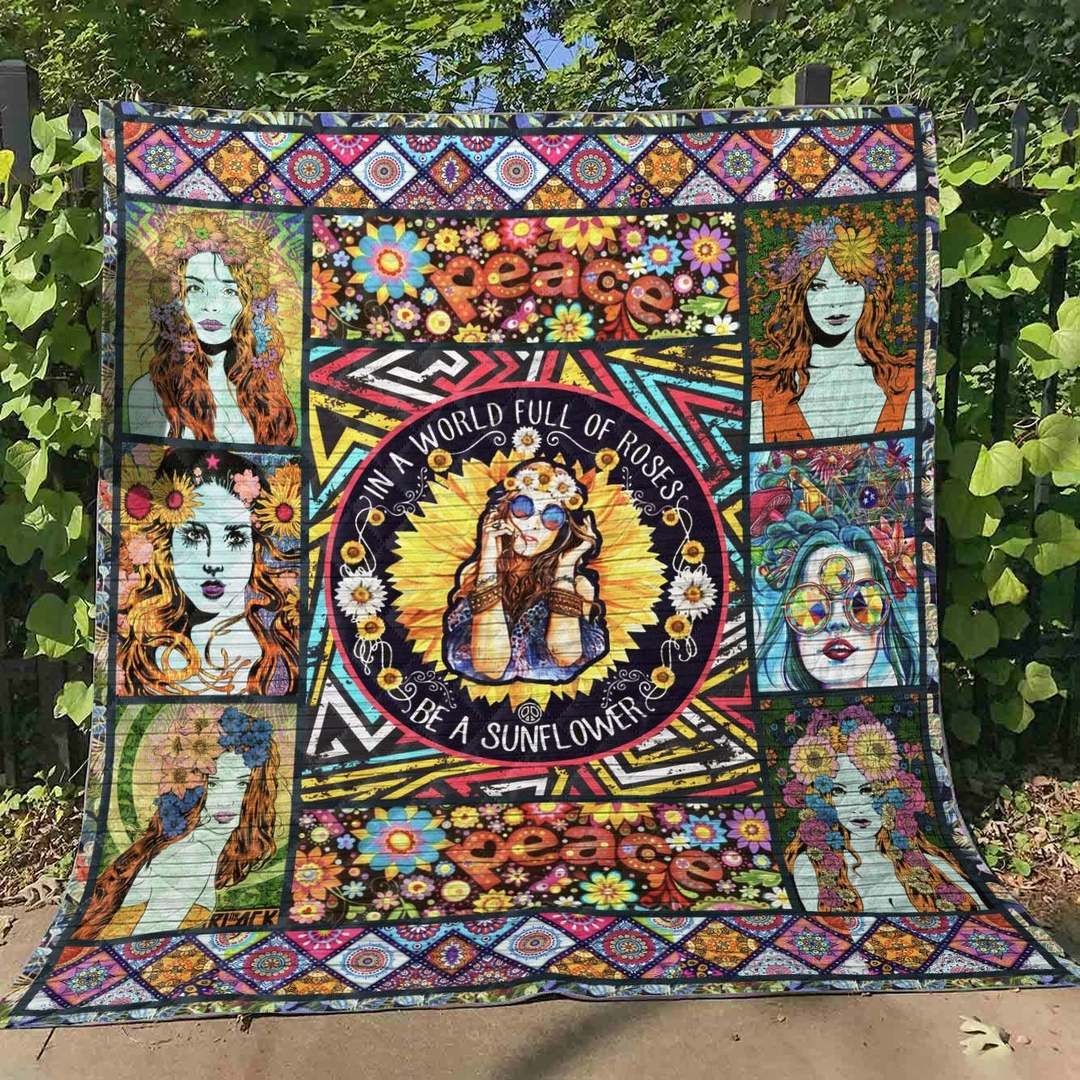 Hippie TU170704A TBG Quilt Blanket