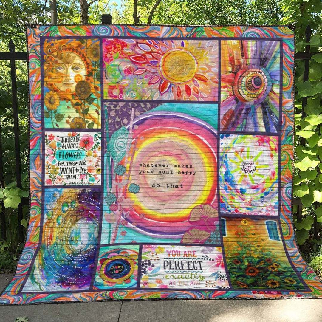 Hippie TU190705A TBG Quilt Blanket