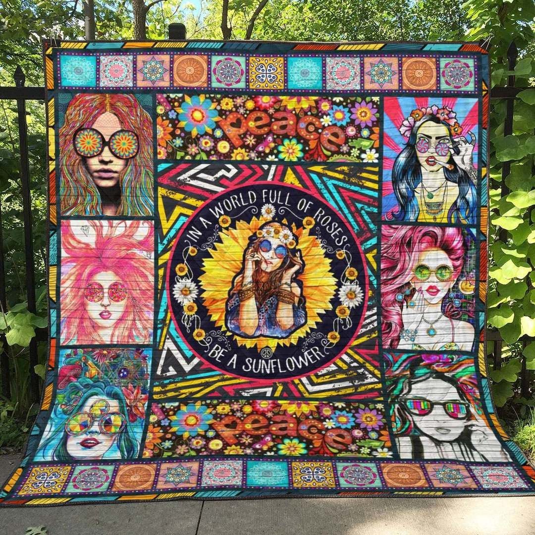 Hippie TU260701C TBG Quilt Blanket