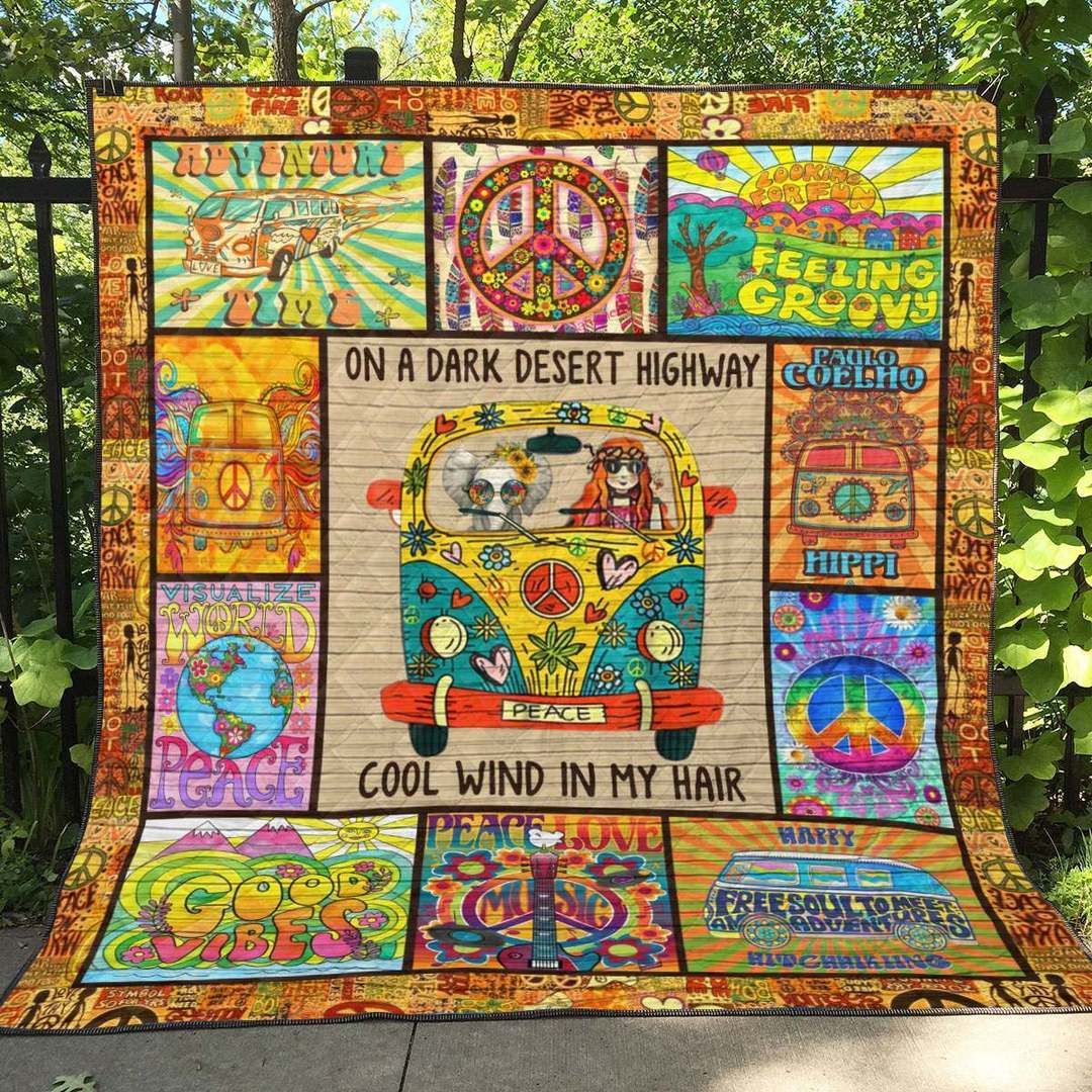 Hippie TU260706C TBG Quilt Blanket