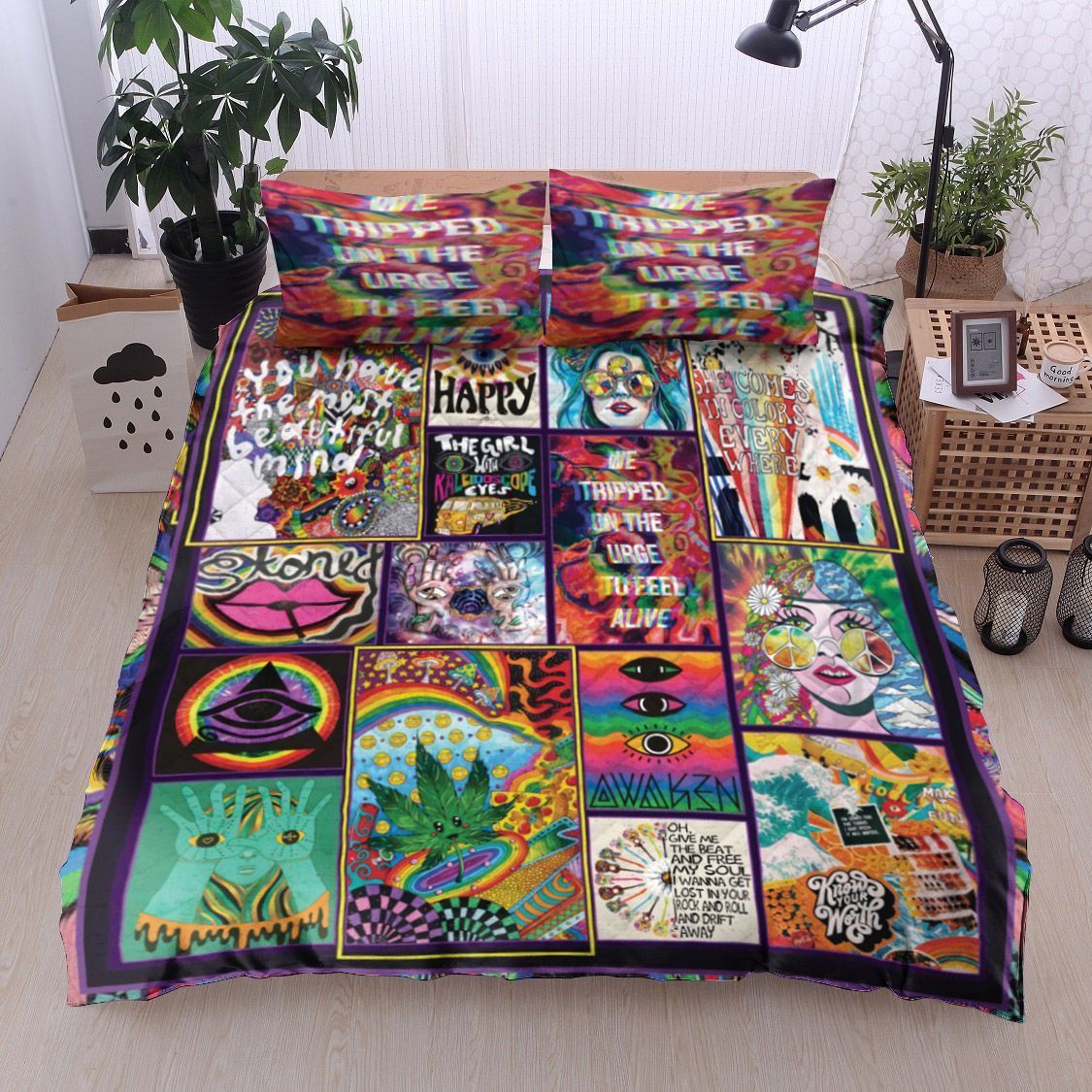 Hippie Bedding Set