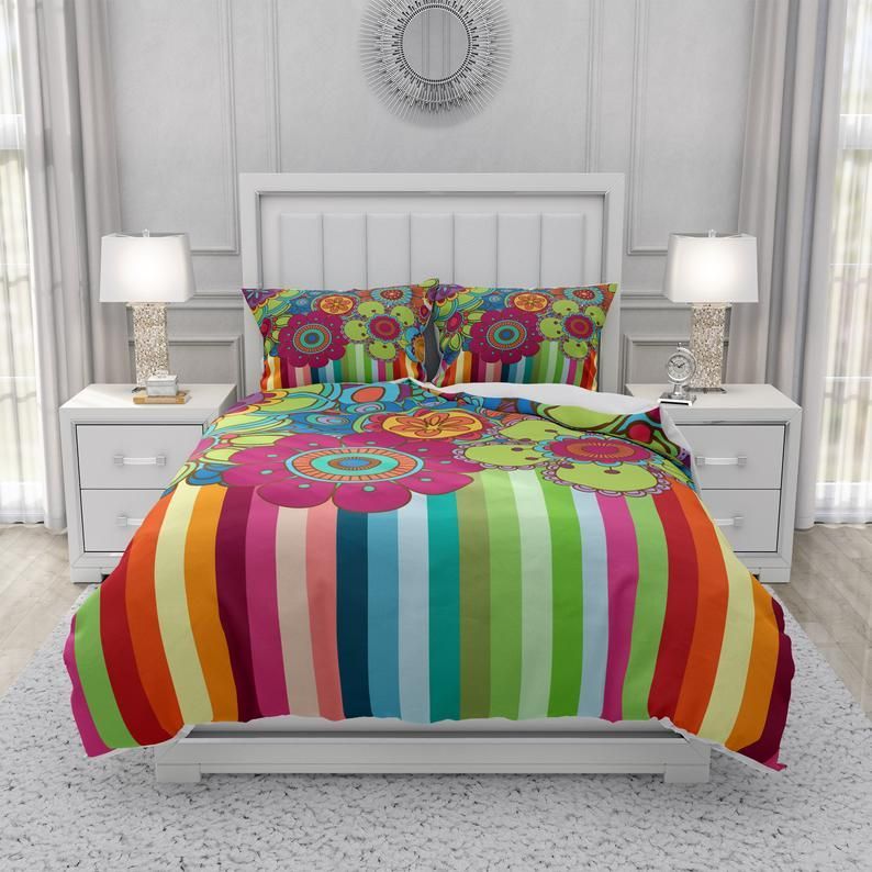 Hippie Wildflower Bedding Set