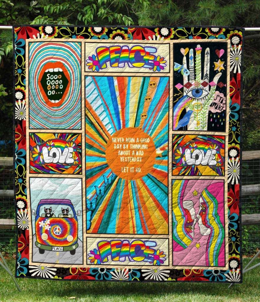 Hippie YE200702A TBG Quilt Blanket