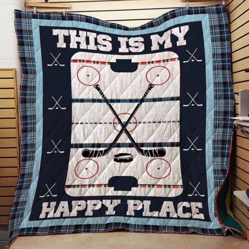 Hockey 1 Quilt Blanket DHC1402463TD