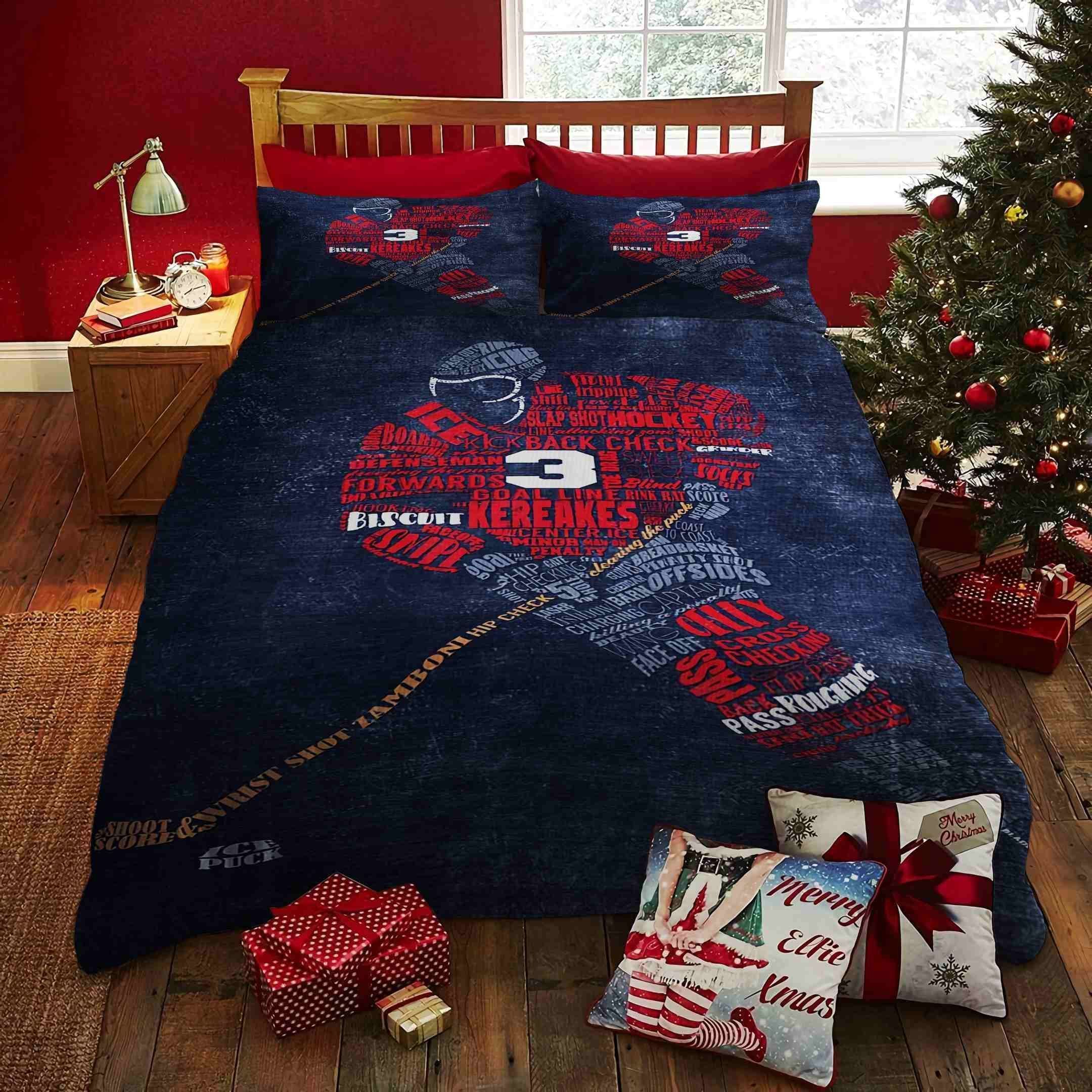 Hockey Bedding Set
