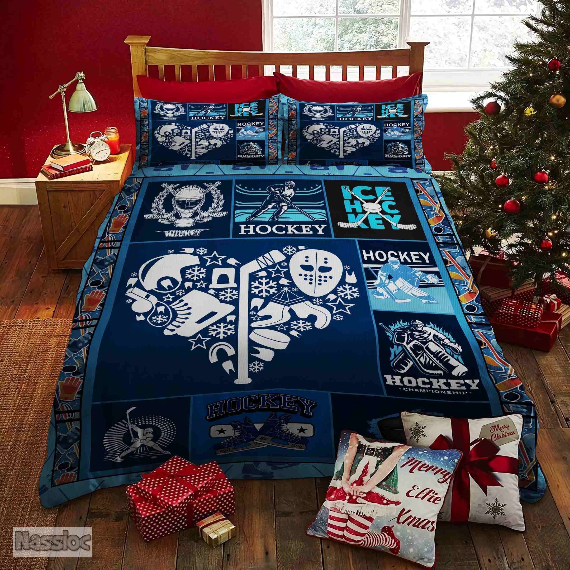 Hockey Bedding Set
