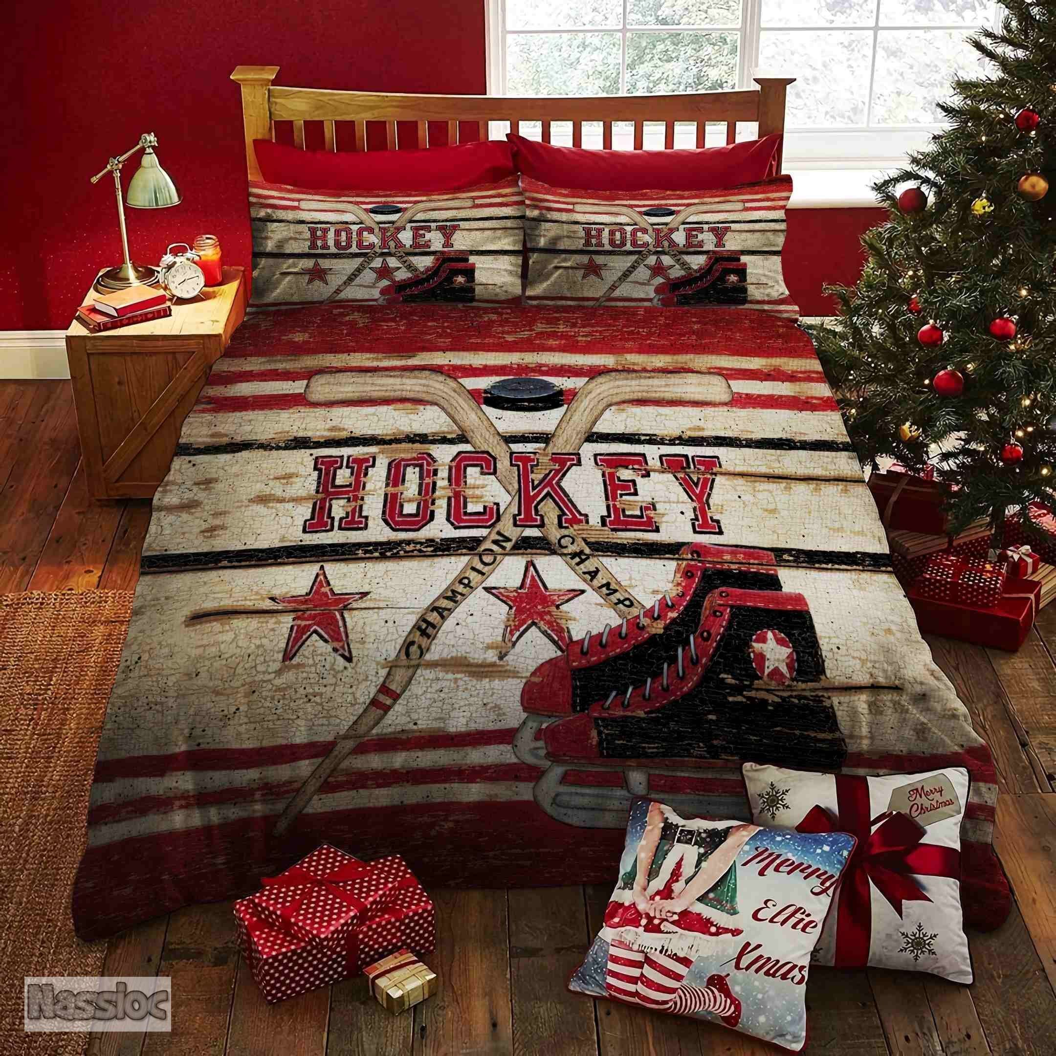 Hockey Bedding Set