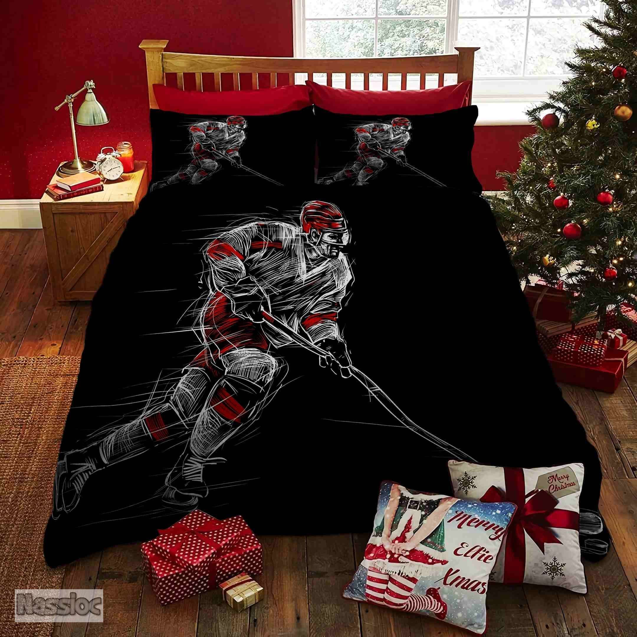 Hockey Bedding Set