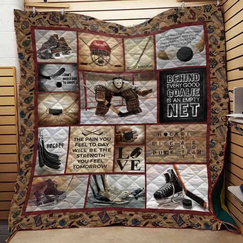 Hockey CLA1610414Q Quilt Blanket