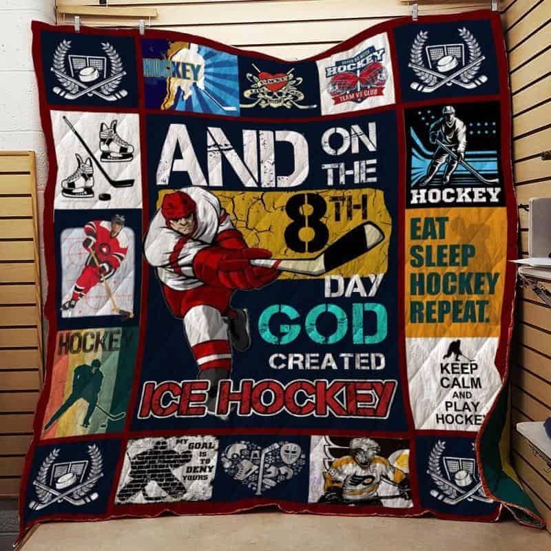 Hockey CLA1610424Q Quilt Blanket