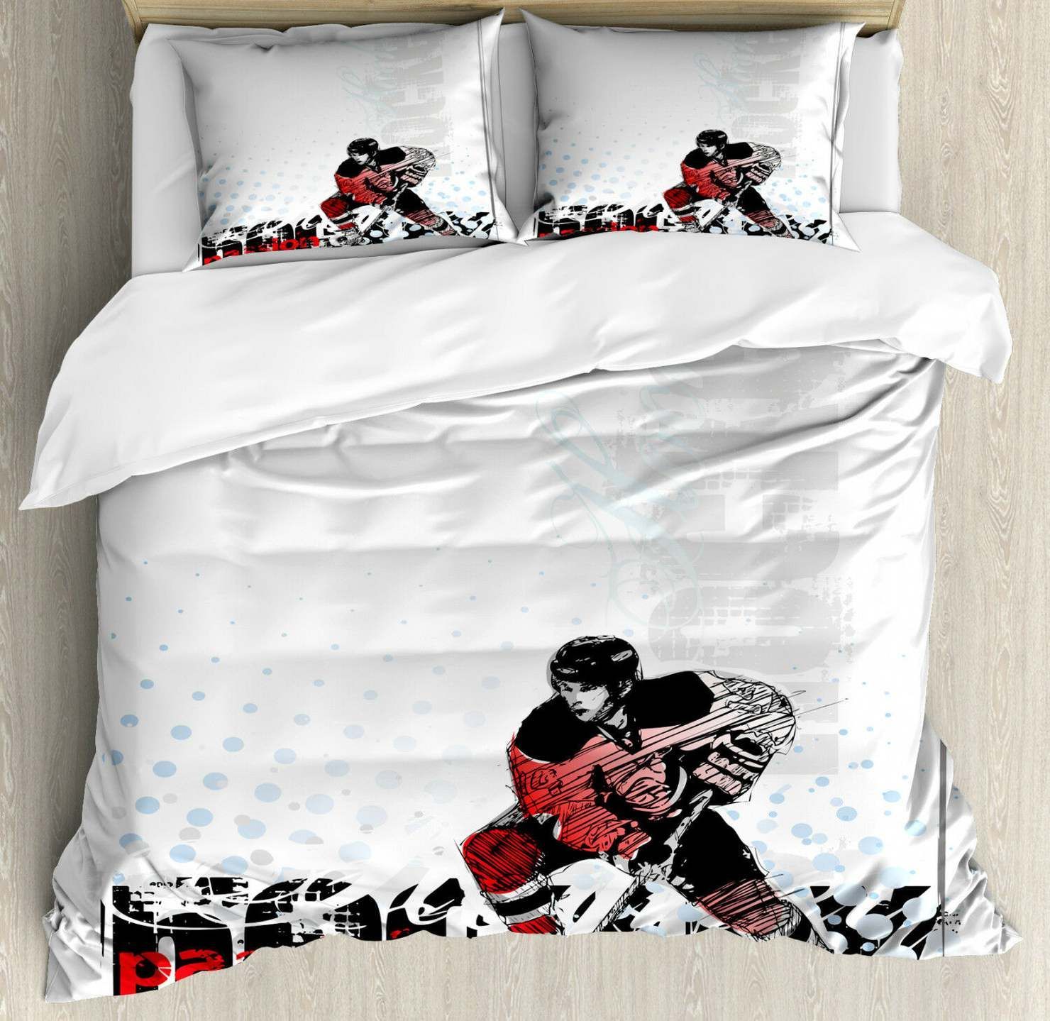 Hockey Bedding Set