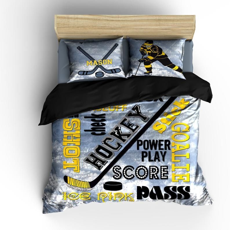 Hockey Bedding Set