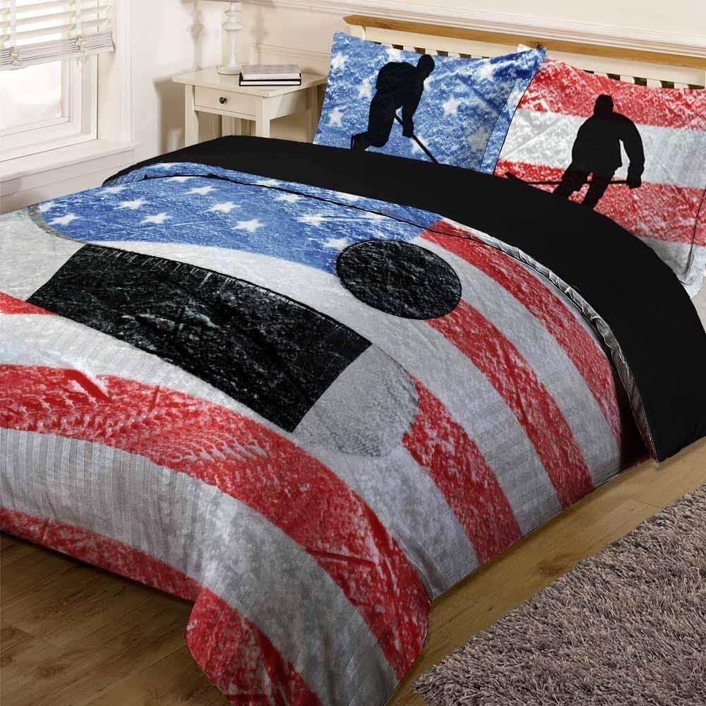 Hockey Bedding Set