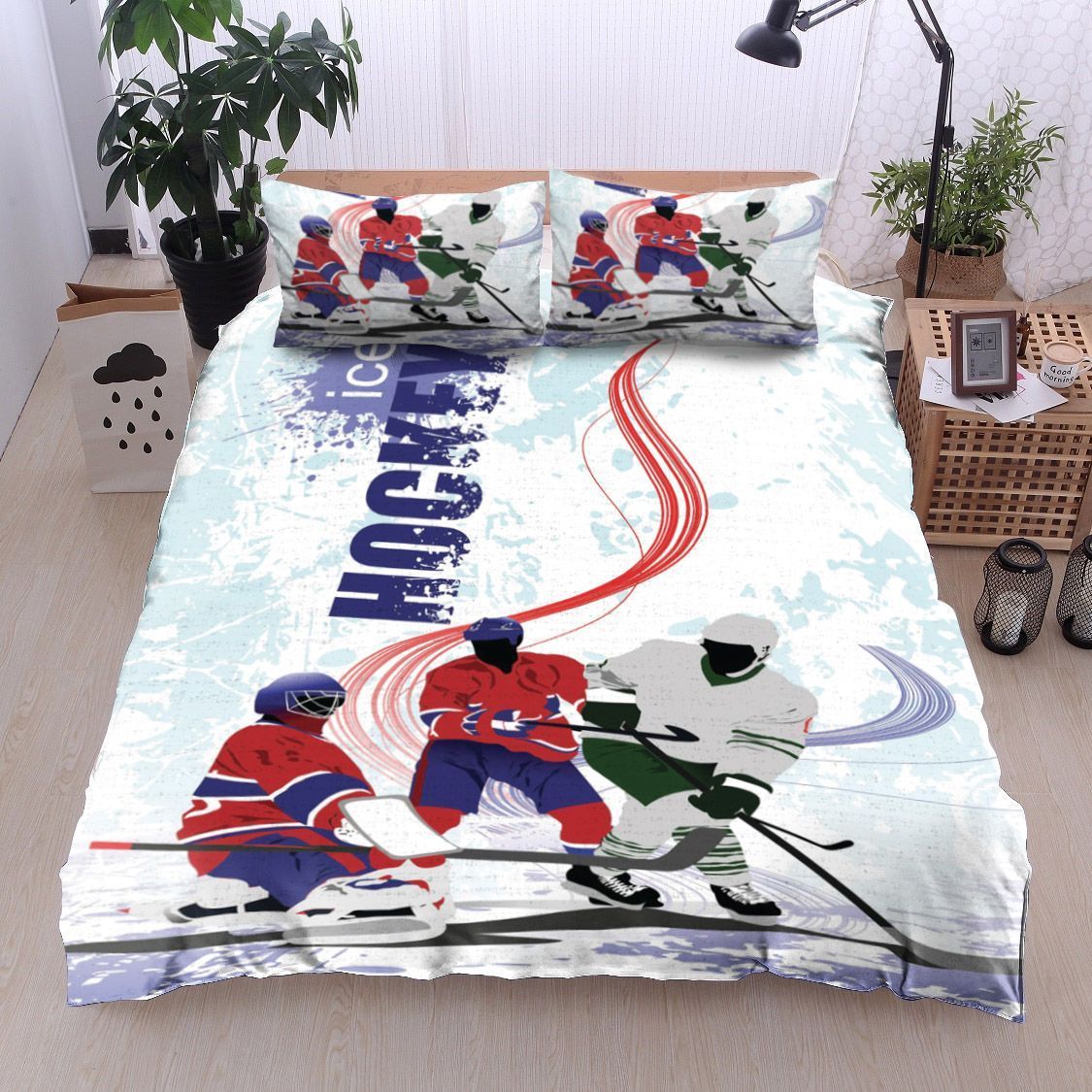 Hockey Bedding Set