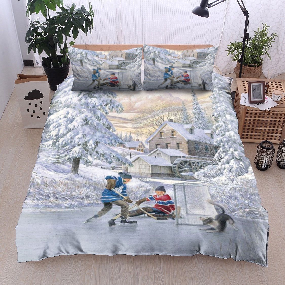 Hockey Bedding Set