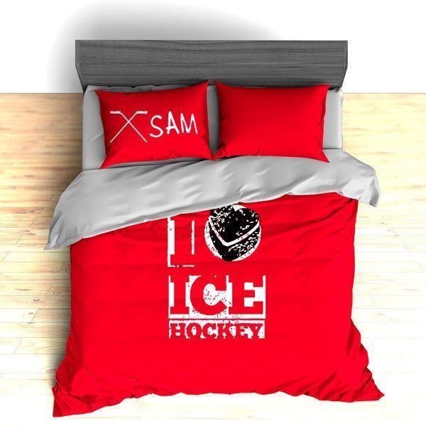 Hockey Goalie Bedding Set