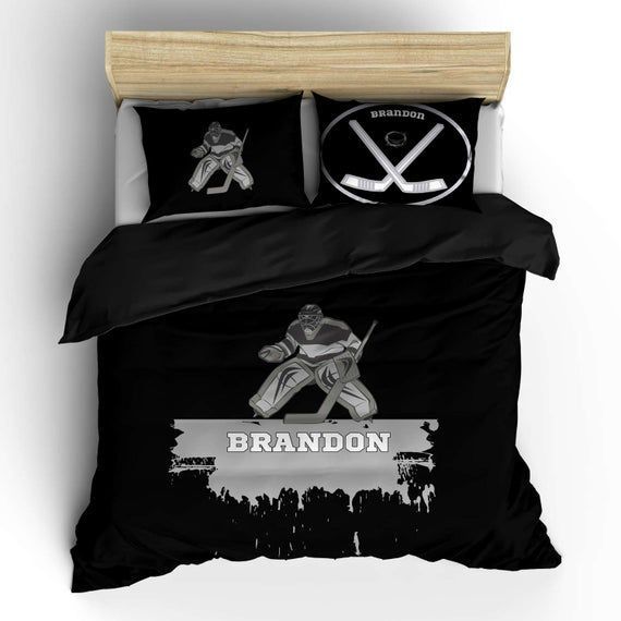 Hockey Goalie Bedding Set