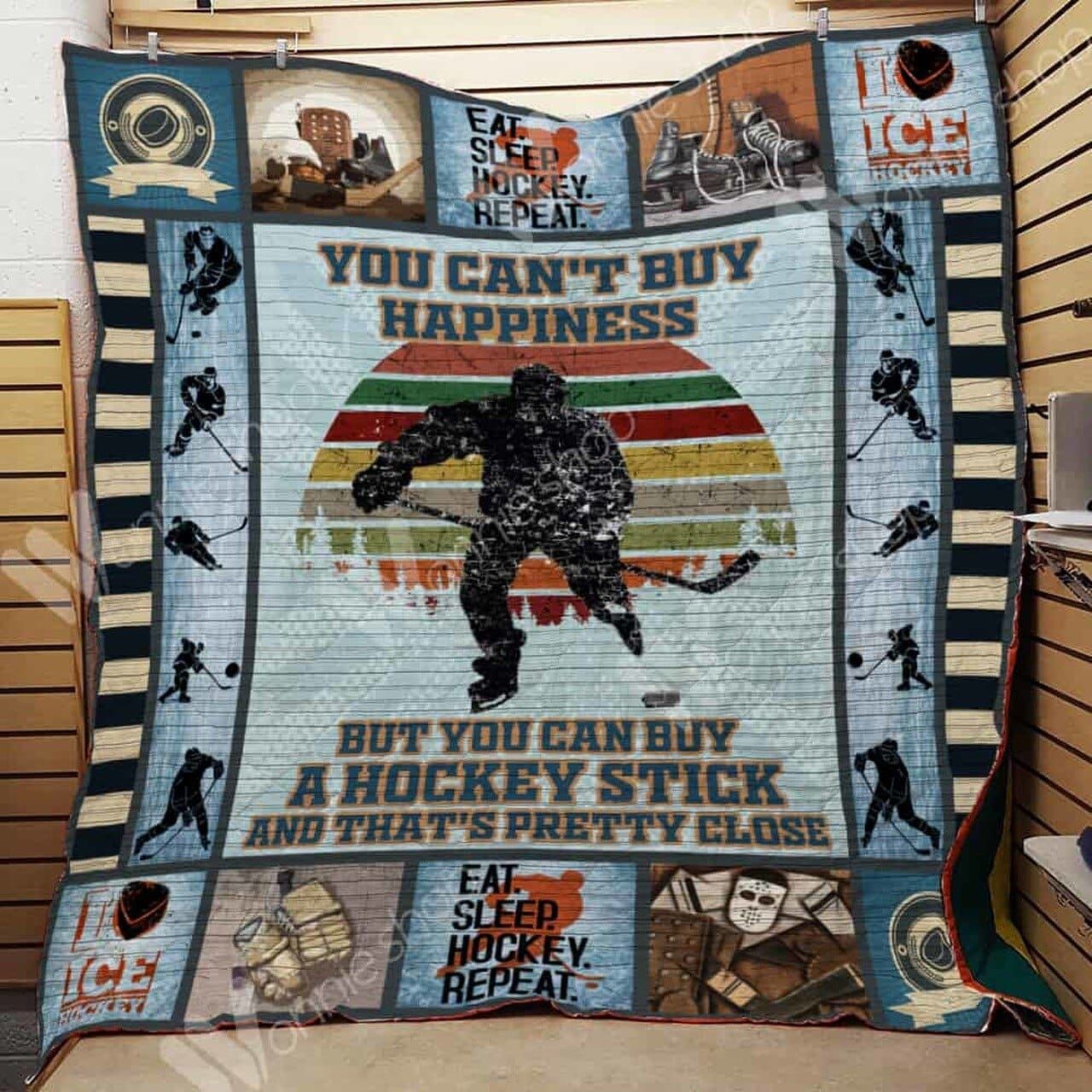 Hockey Hockey Stick Quilt Blanket Dhc04011902Dd