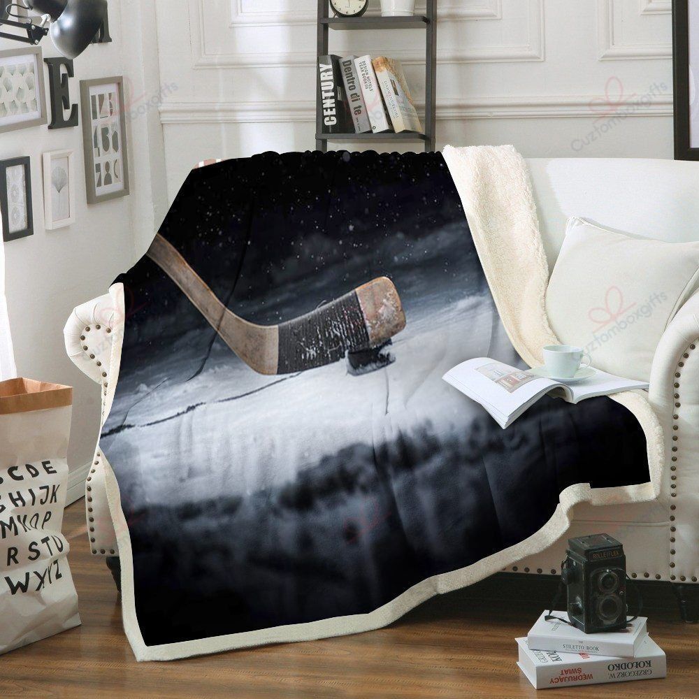 Hockey Fleece Blanket