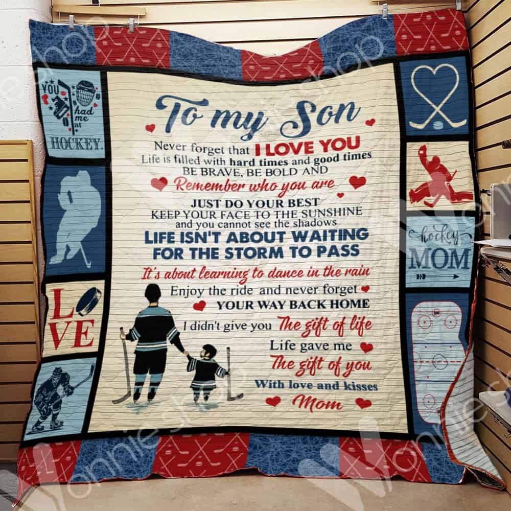 Hockey Mom Quilt Blanket DHC0602747TD