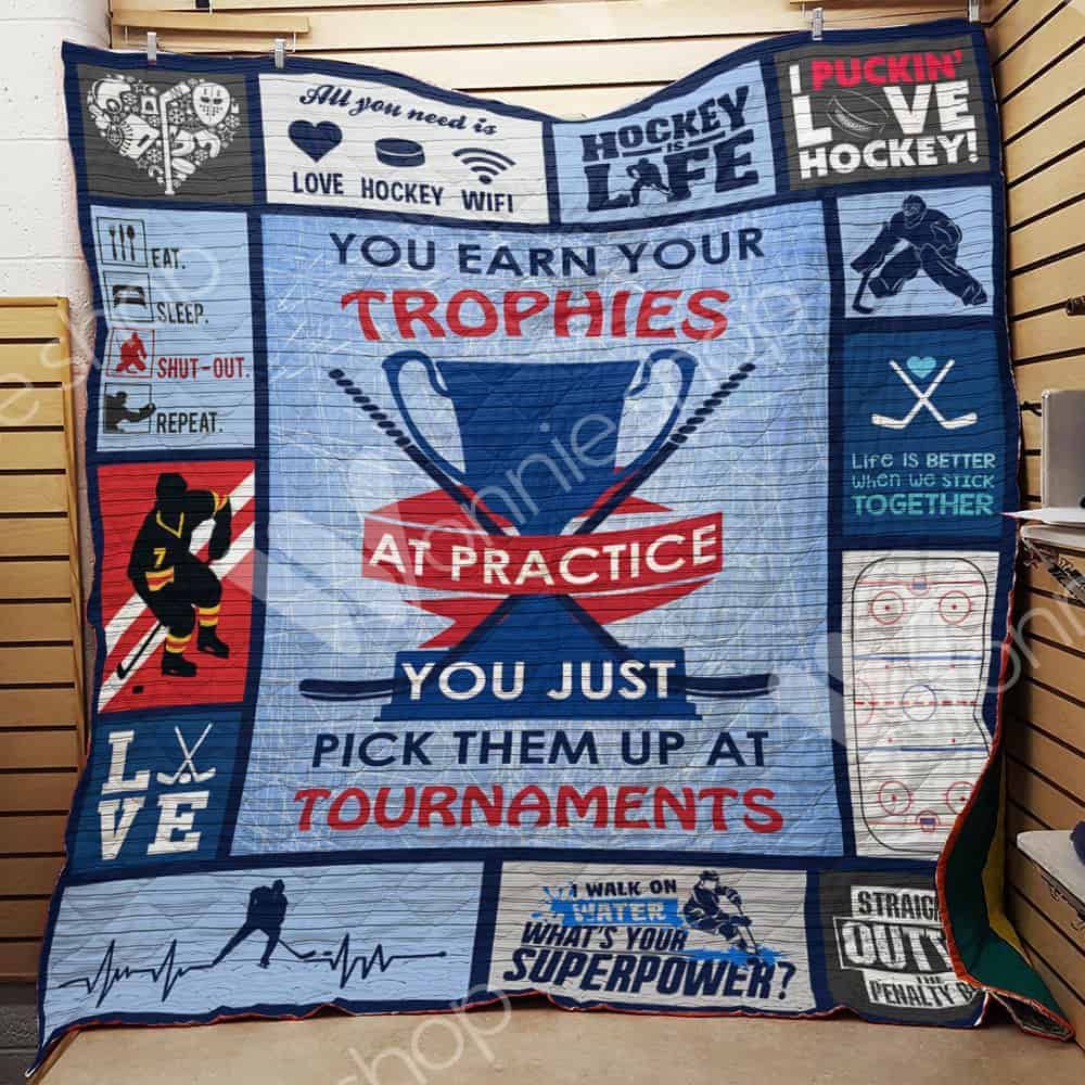 Hockey Quilt Blanket DHC0502658TD
