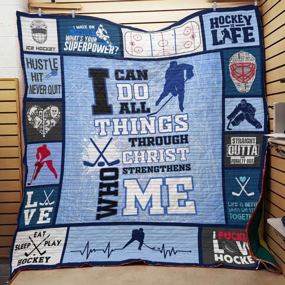 Hockey Quilt Blanket DHC0502762TD